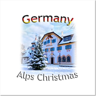 Germany - Alps Christmas! Posters and Art